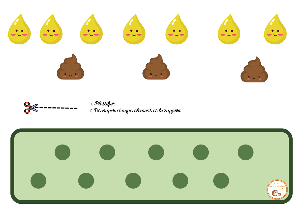 Tableau d'autonomie - Thème JUNGLE