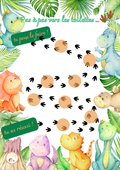 Tableau d'autonomie - Thème JUNGLE